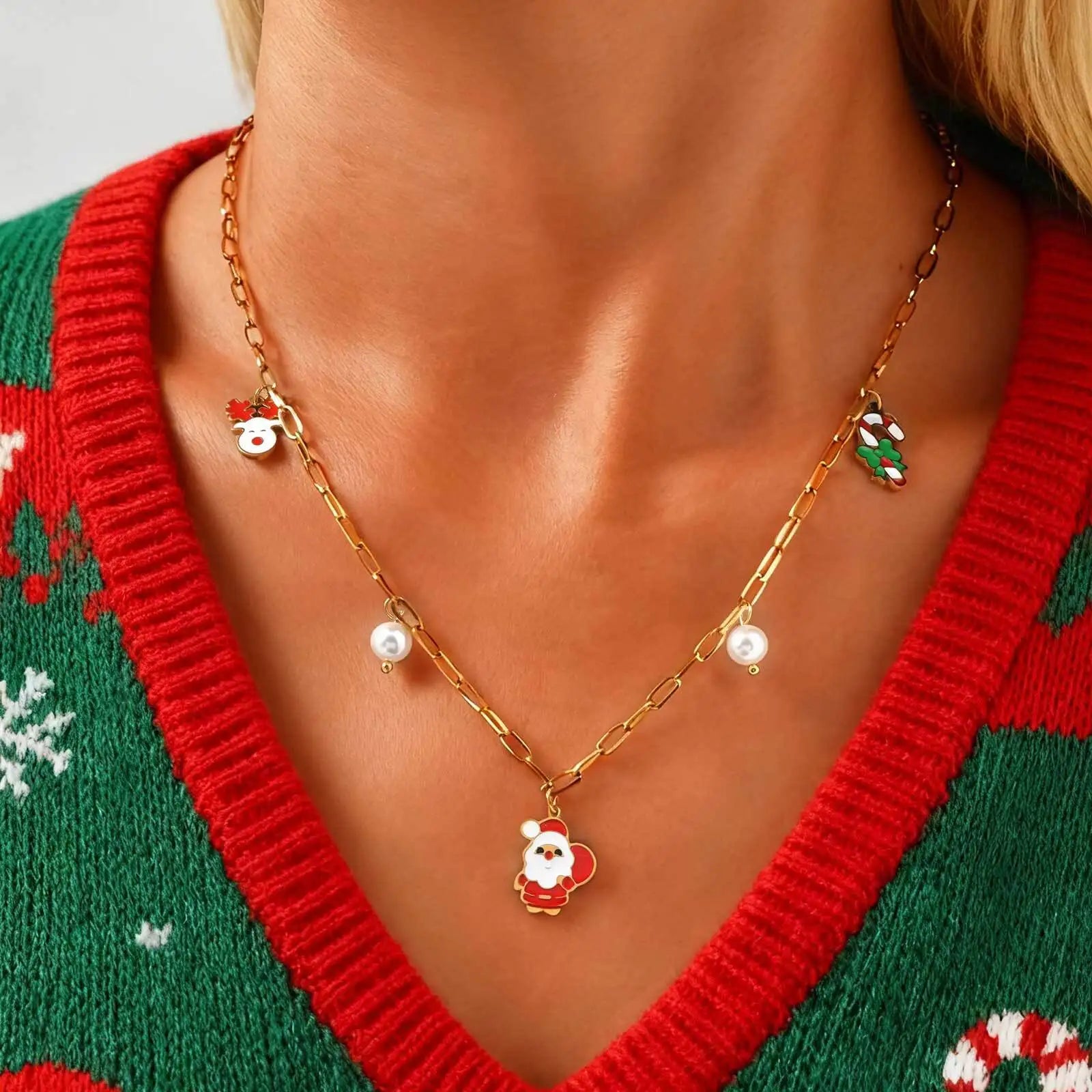 Festive Charm Necklace